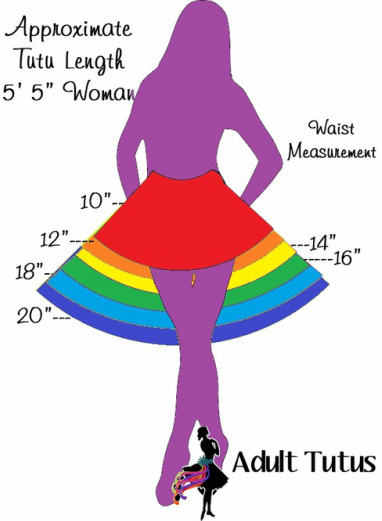 Tutu Size Chart For Adults